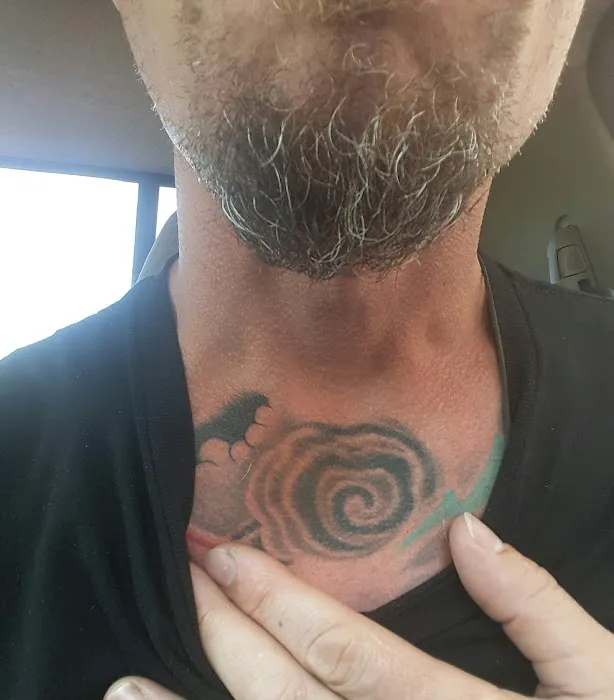 Flaming Dragon Tattoo 2