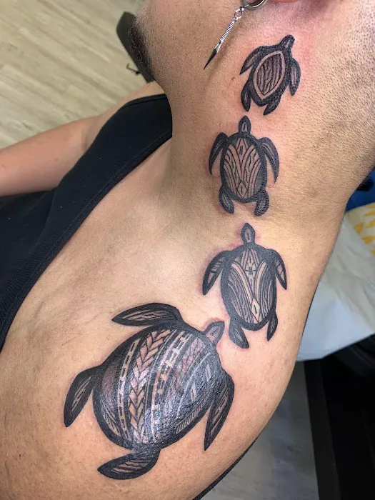 The Black Lei Tattoo 0