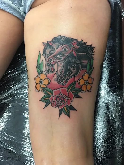 Ghost Wolf Tattoo 7