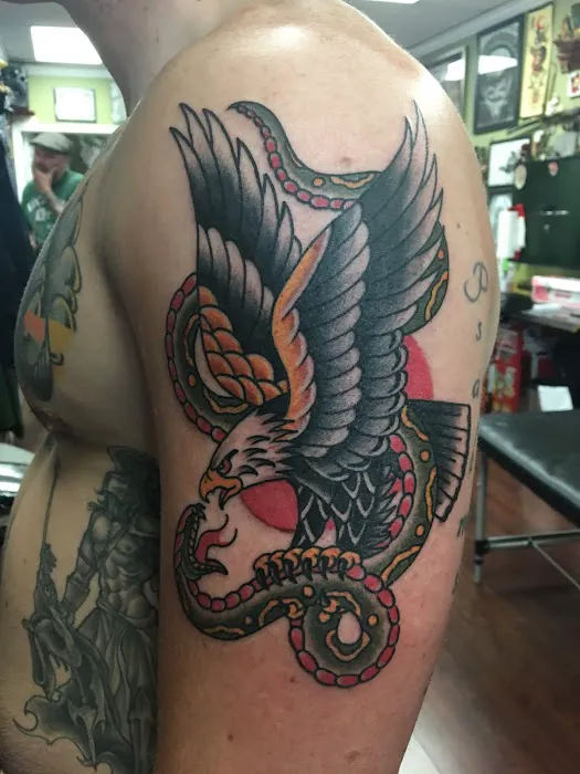 Ghost Wolf Tattoo 8