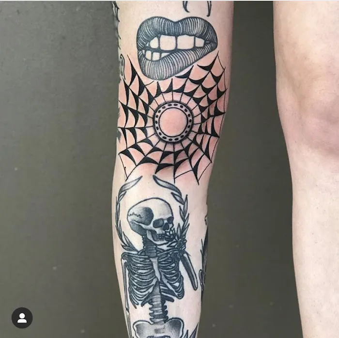 Black Sparrow Tattoo 5