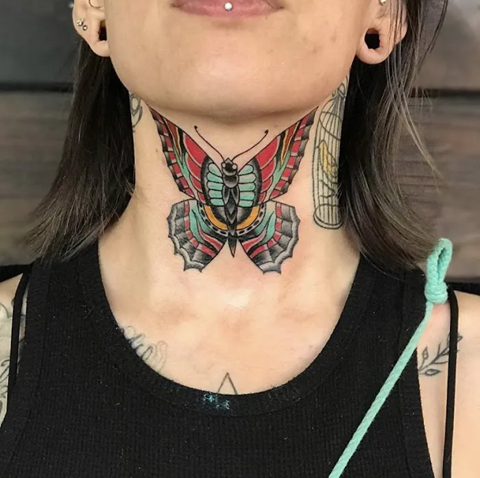 Black Sparrow Tattoo 4