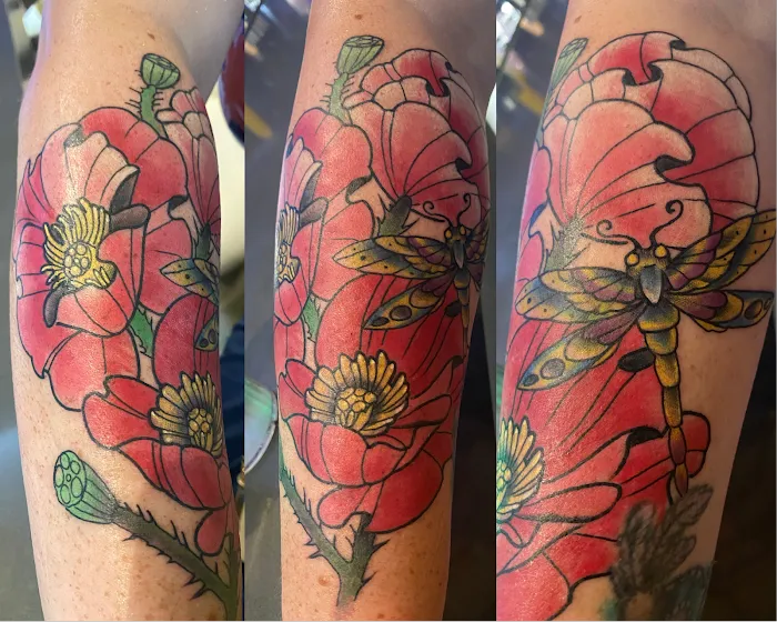 Aces High Tattoo 9