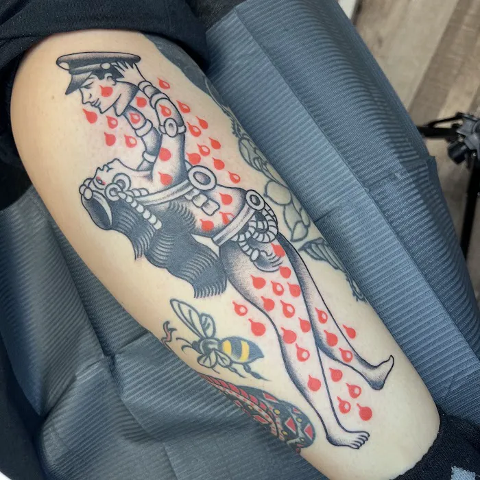 Black Dahlia Tattoo 3