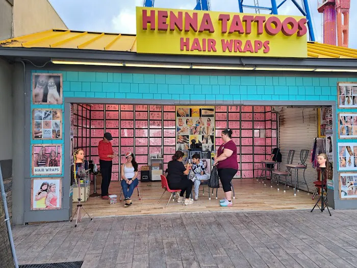 Henna Tattoos Hair Wraps 0