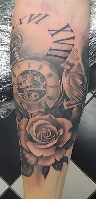 Black Widow Tattoo 5