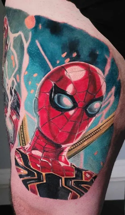 Black Widow Tattoo 7