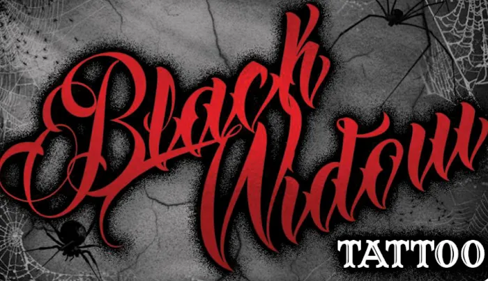 Black Widow Tattoo 6