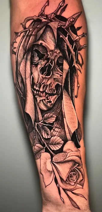Black Widow Tattoo 8