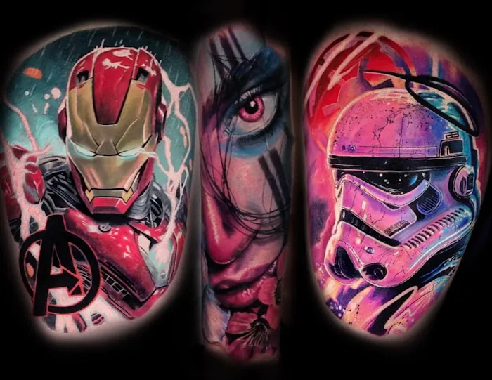 Black Widow Tattoo 4