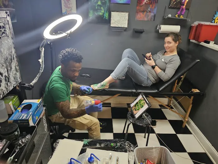 Black Widow Tattoo 1