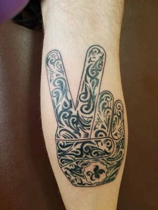 Shavon's Purple Lotus Tattoo 4