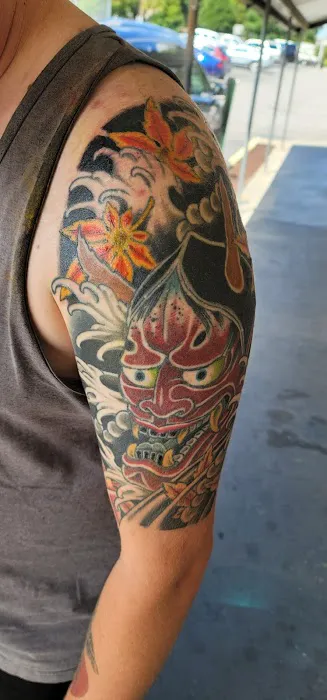 Sickle and Moon Tattoo 0