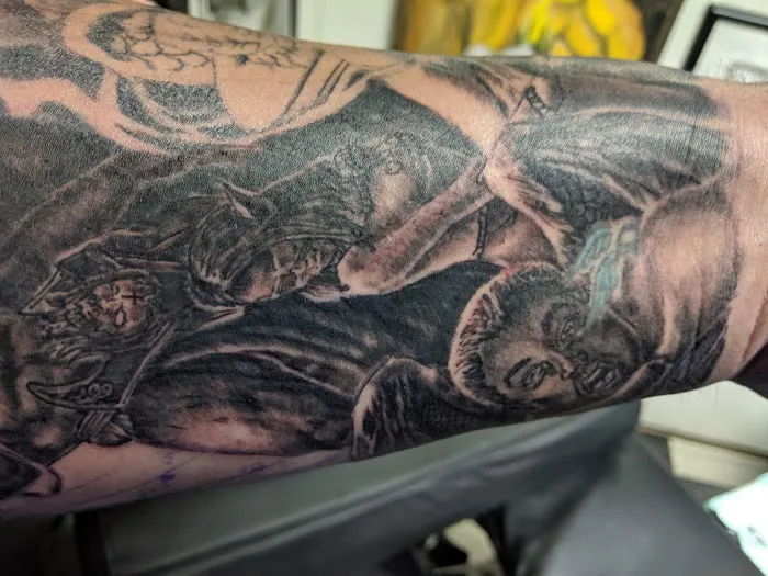 Animated Canvas Custom Tattoo 7