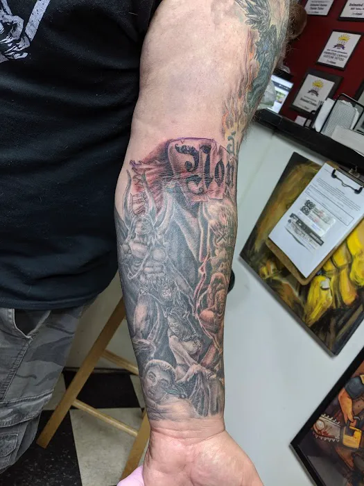 Animated Canvas Custom Tattoo 6