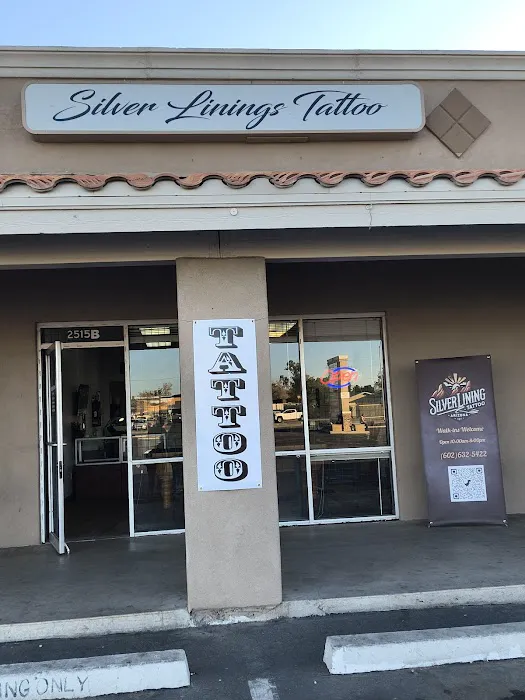Silver Lining Tattoo 2