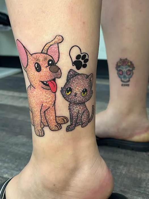 Humble Honey Bee Tattoos 7