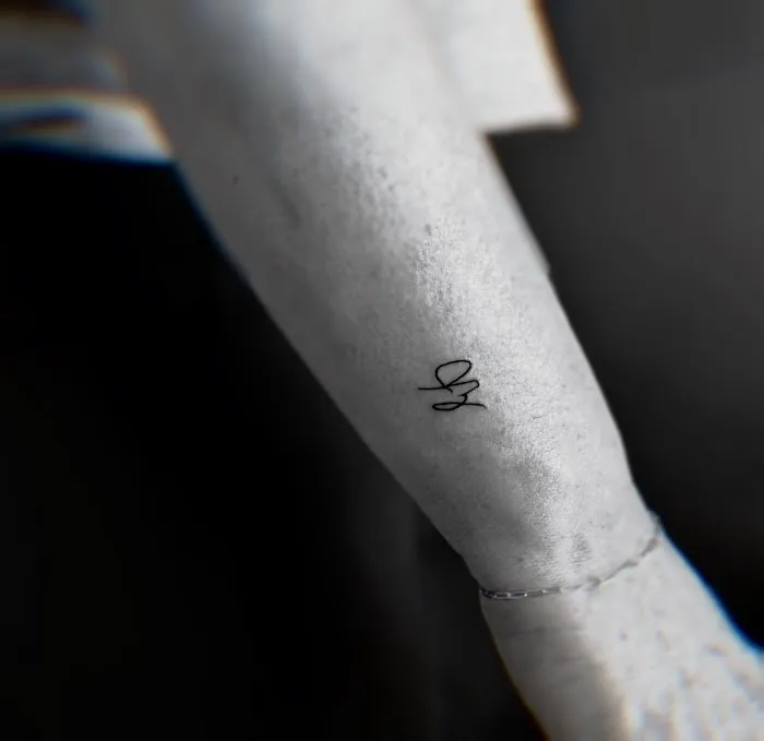 Tiny Needle Tattoo 8