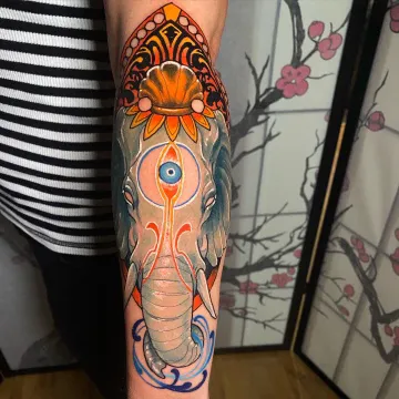 Blind Tiger Tattoo 3