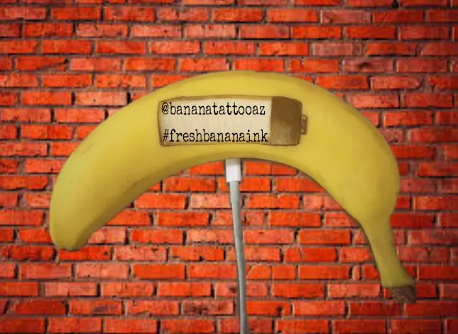 Banana Tattoo 7