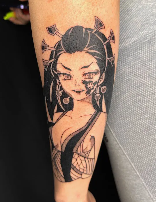 Electric Cactus Tattoo 3