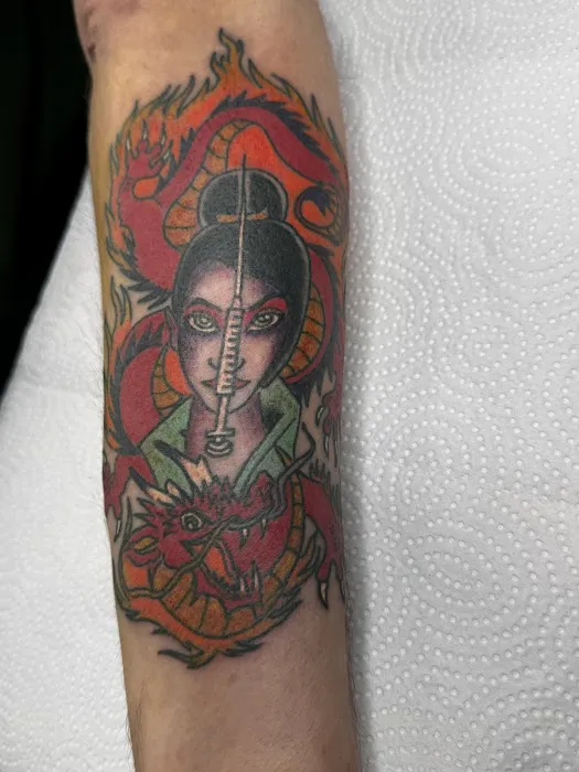 Half Moon Tattoo 1