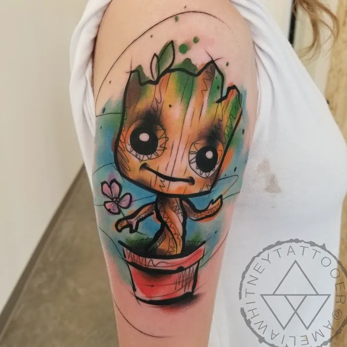 Outside The Lines Tattoo 1