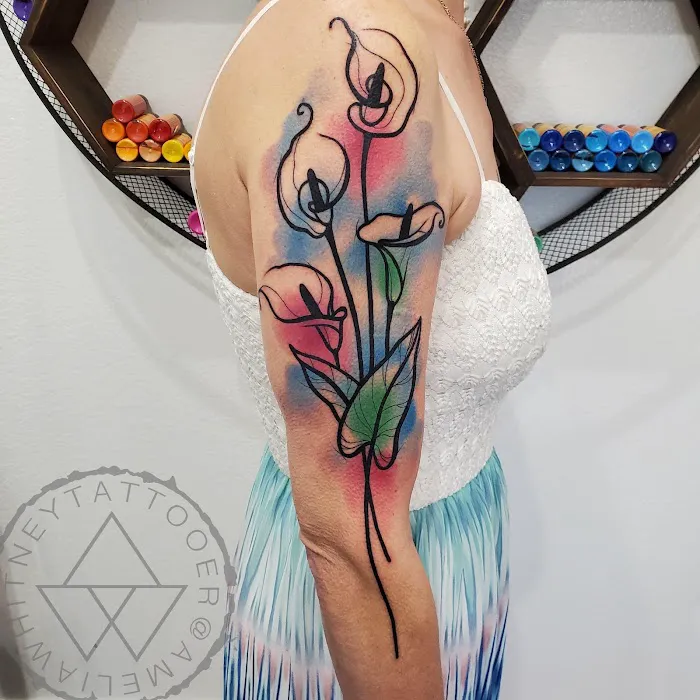 Outside The Lines Tattoo 4