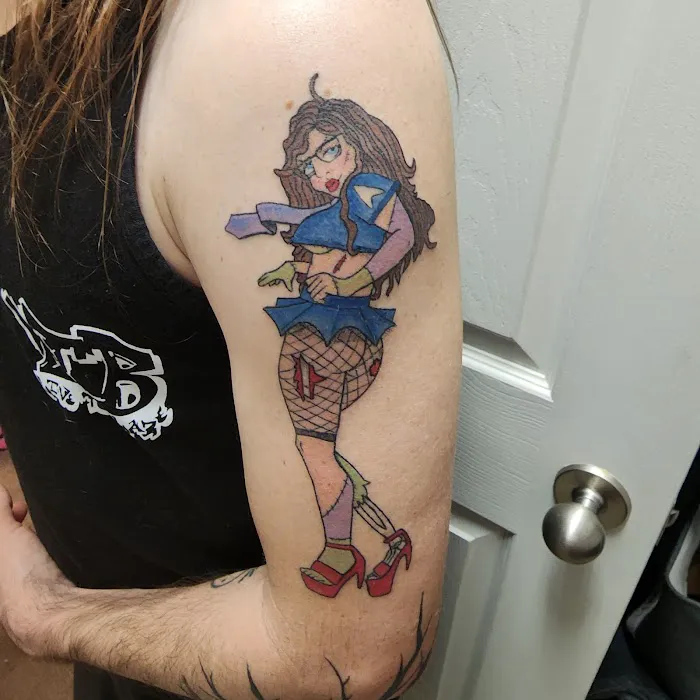 Aces & Eights Tattoo 2