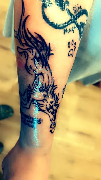 Satyr Moon Tattoo 1