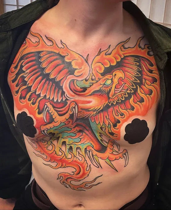 Lake of Fire Tattoo 7