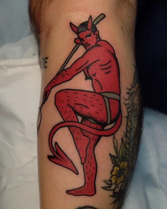 Lake of Fire Tattoo 8