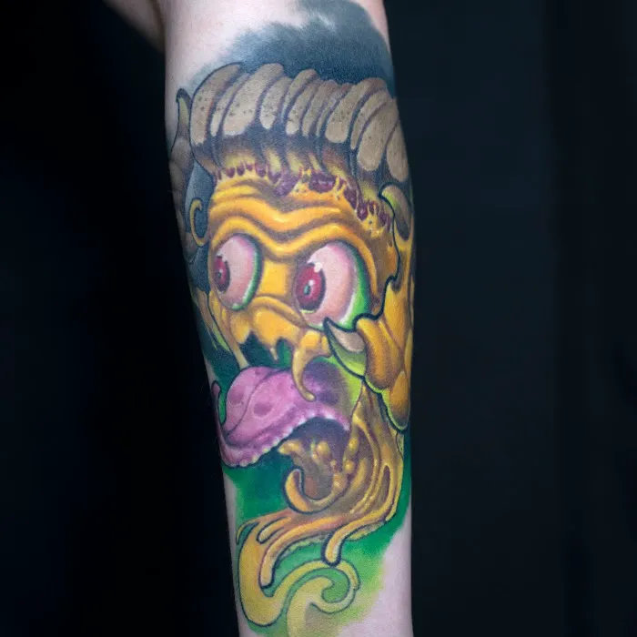Phantom Cat Tattoo 6