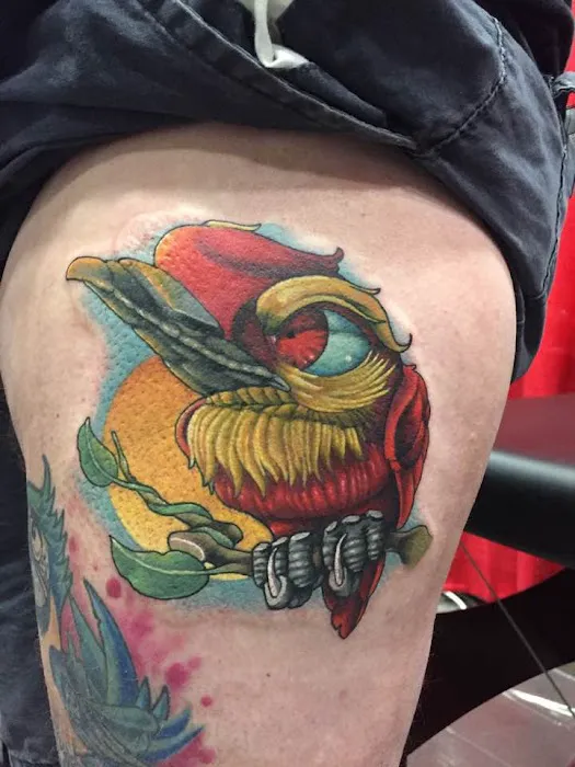 Phantom Cat Tattoo 1
