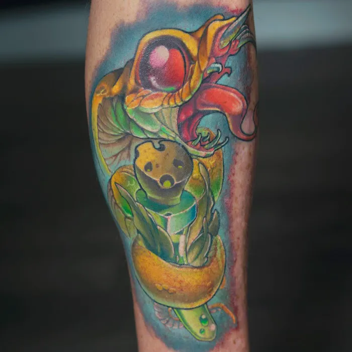Phantom Cat Tattoo 2