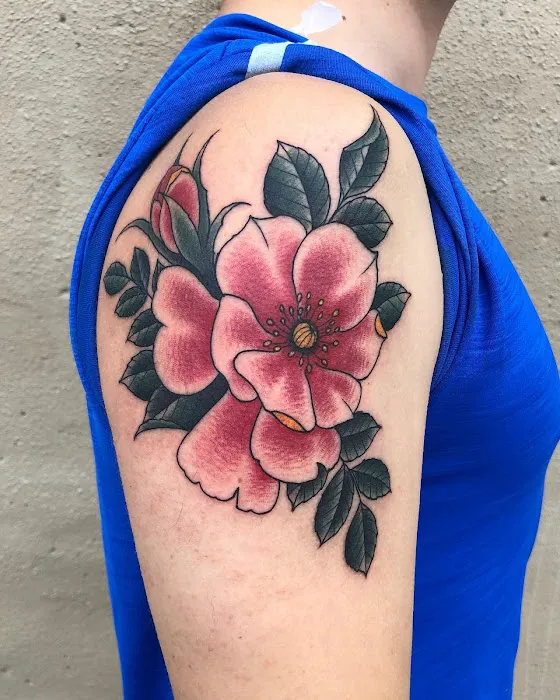 Black Coffin Tattoo 2