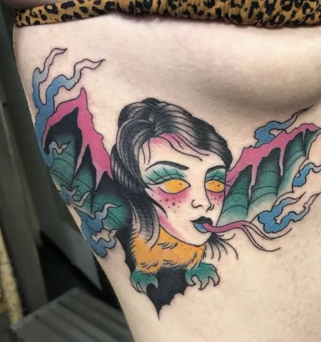 Black Coffin Tattoo 8