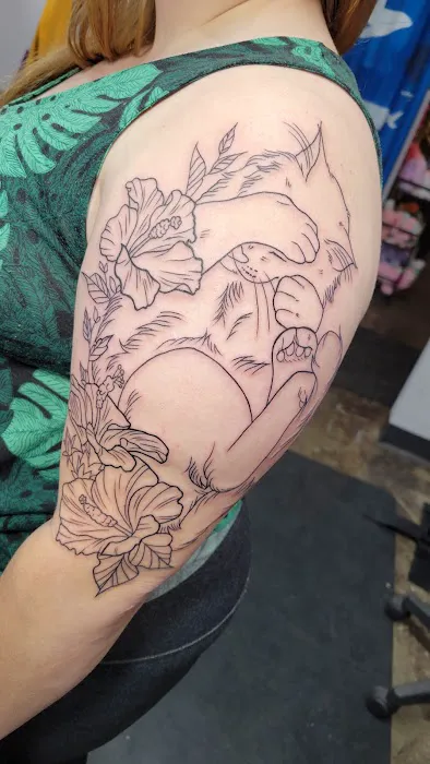 Jackalope Tattoo 9