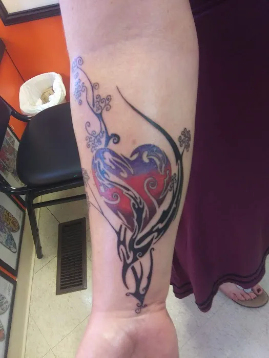 Black Phoenix Tattoo 4