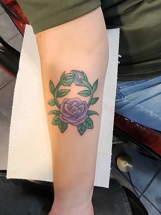 Tiger Rose Tattoo 4