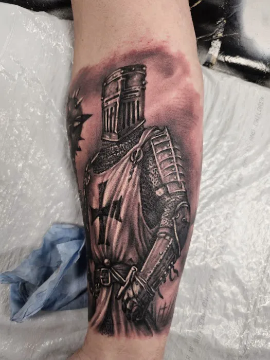 Scottish Rose Tattoo 1
