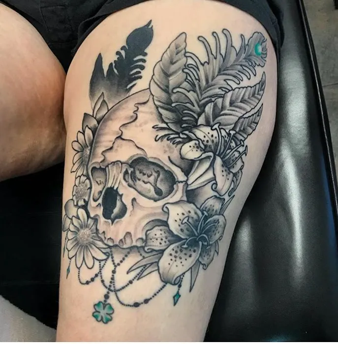 Lucky Llama Tattoo 2