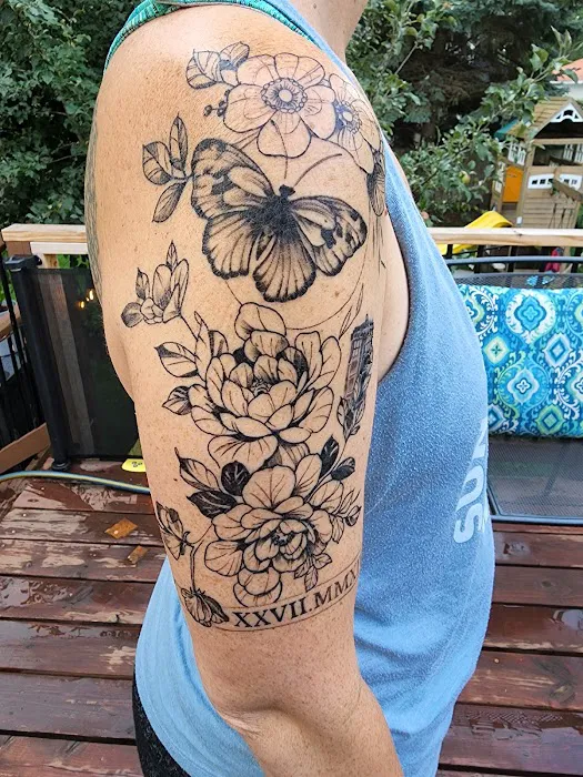 Red Lotus Tattoo 1