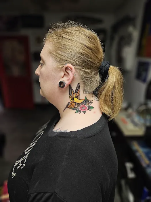 Emerald Monkey Tattoo 1