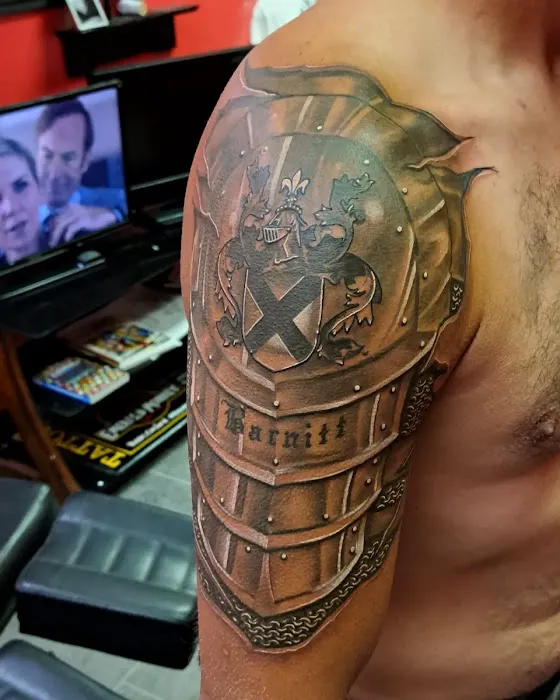 Emerald Monkey Tattoo 7