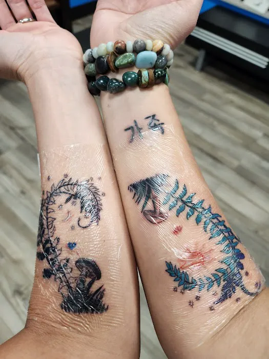 Black N Blue Tattoo 3