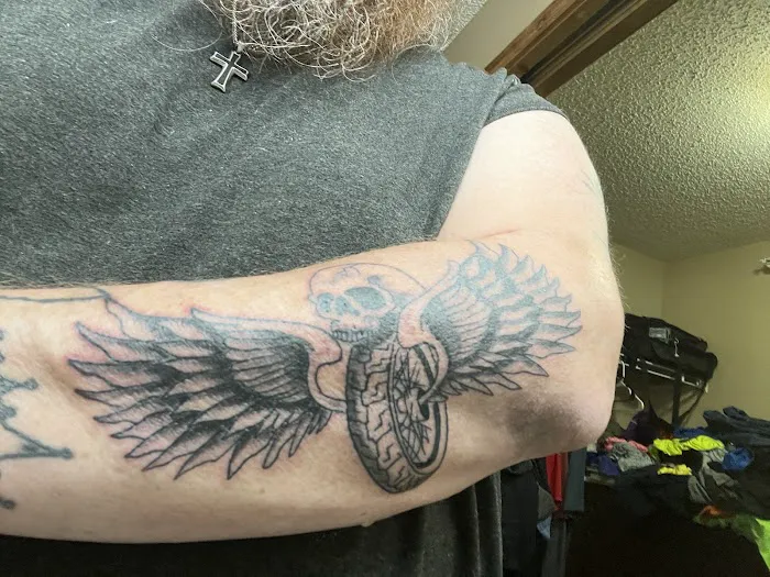 Black N Blue Tattoo 7
