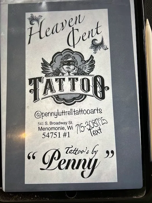 Heaven Cent Tattoo 4