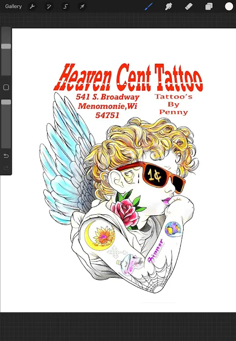 Heaven Cent Tattoo 0