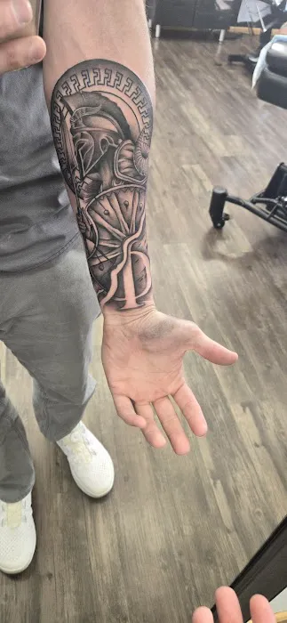 Gold Snake Tattoo 3